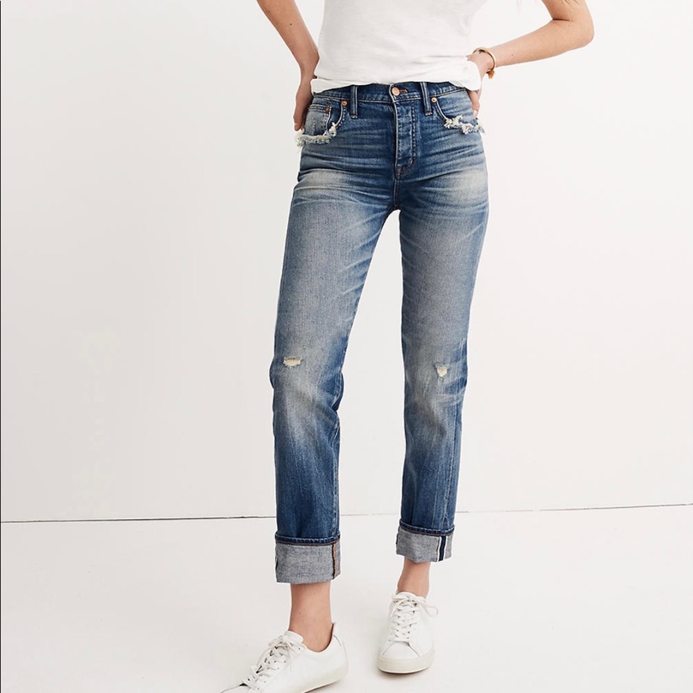 Madewell Straight-Leg Jeans Cloverdale: Selvedge